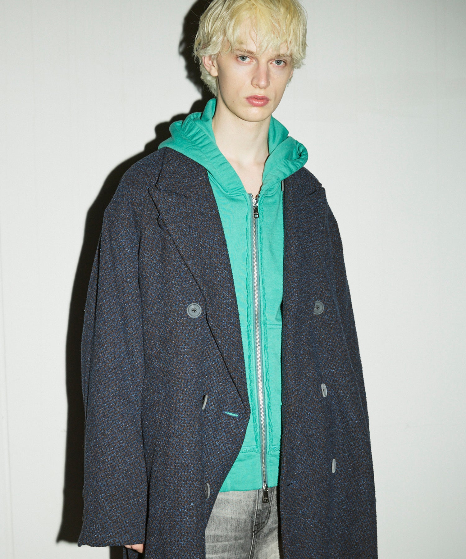 【Italian Dead Stock Fabric】Prime-Over Chesterfield Coat