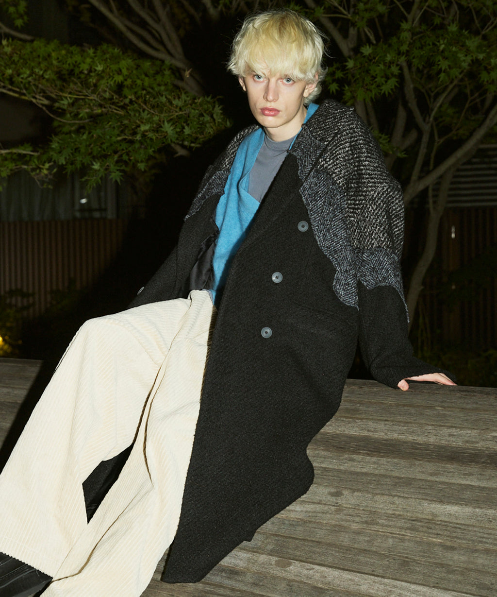 Zigzag Different Material Docking Prime-Over Coat