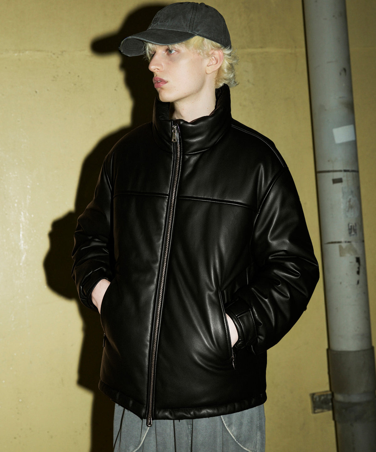 Sheep Leather Down Jacket