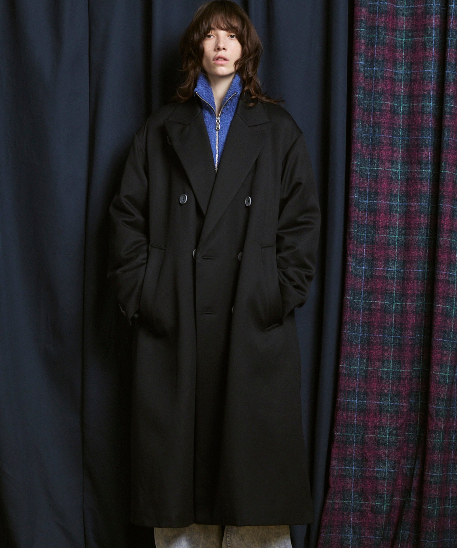 【Italian Dead Stock Fabric】Prime-Over Chesterfield Coat