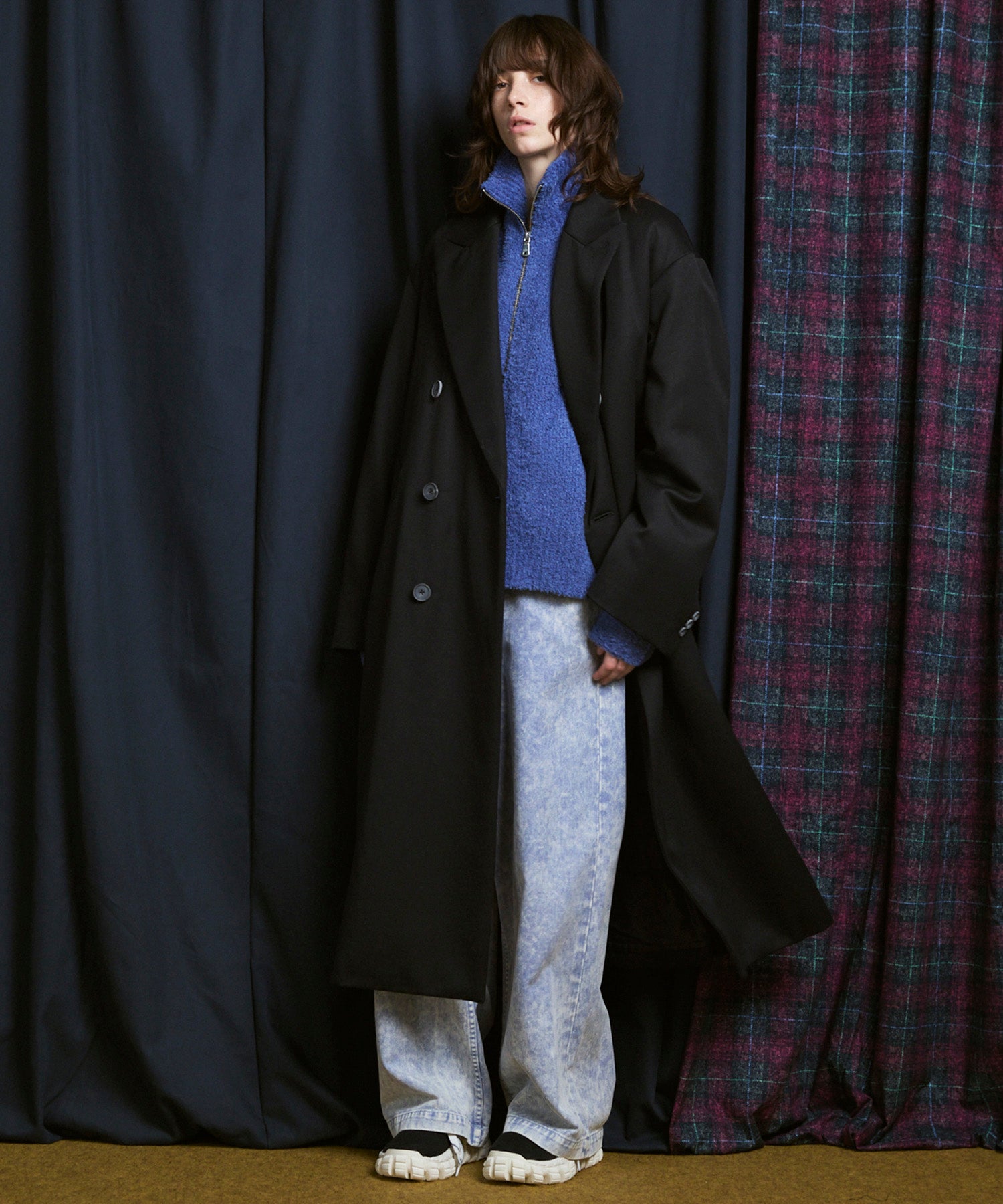 【Italian Dead Stock Fabric】Prime-Over Chesterfield Coat