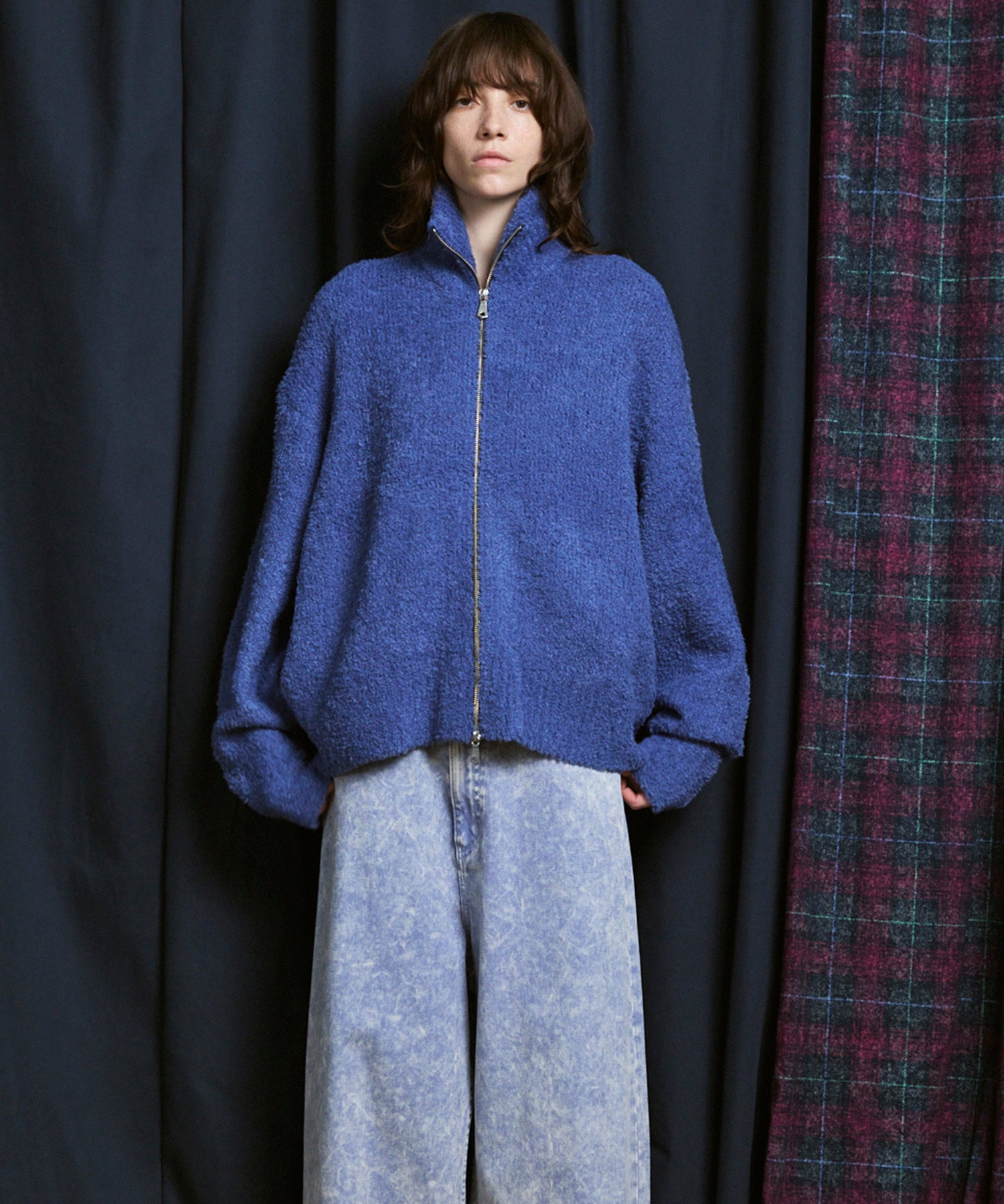 25AW PRE-ORDER】Boa Drivers Knit Blouson