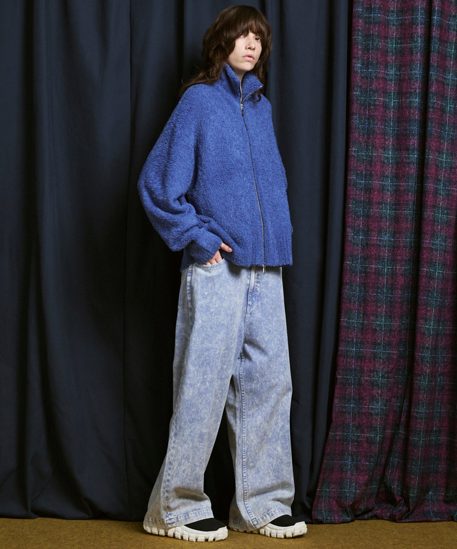 Boa Drivers Knit Blouson