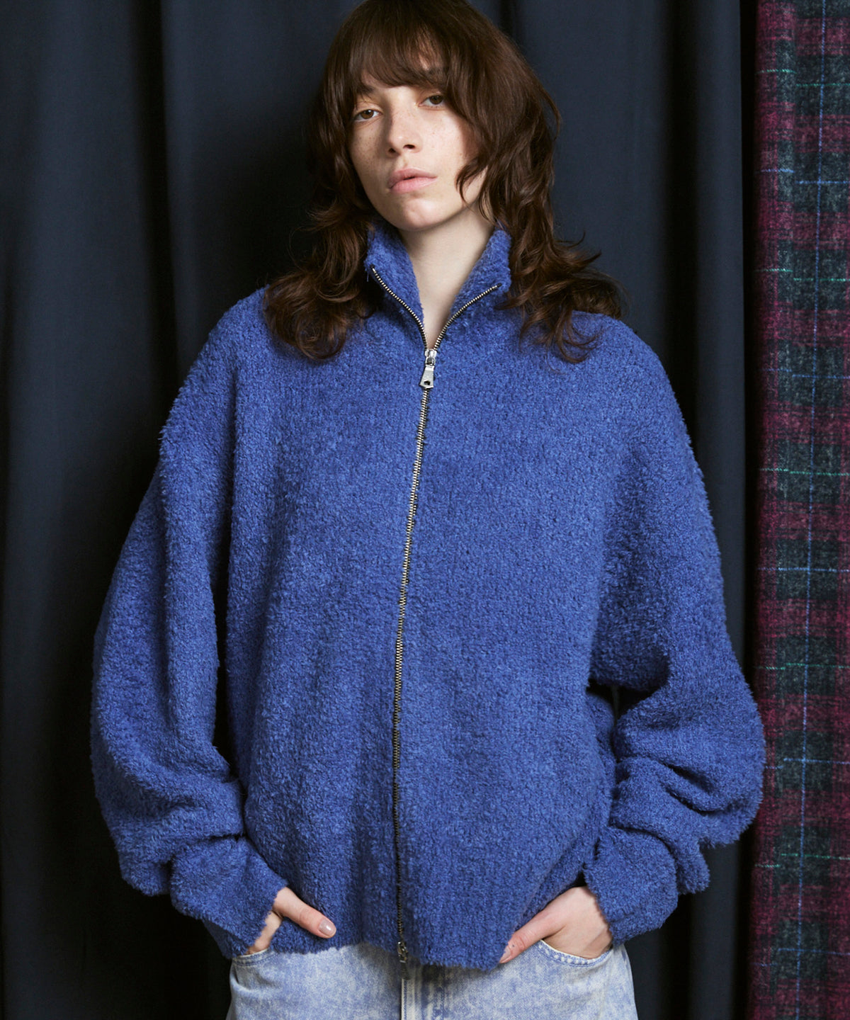 Boa Drivers Knit Blouson