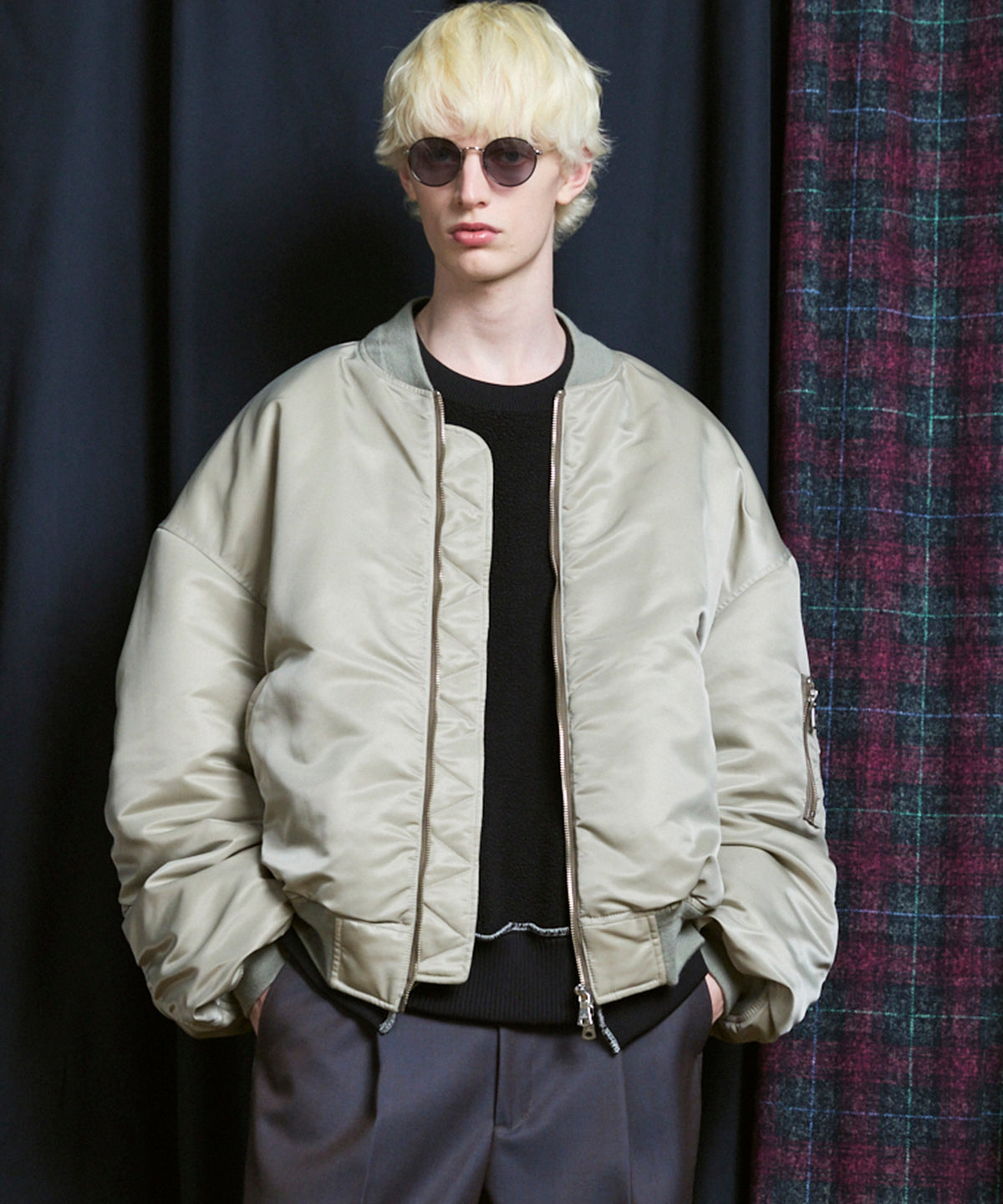 【PRE-ORDER】Prime-Over Nylon MA-1 Bomber Jacket