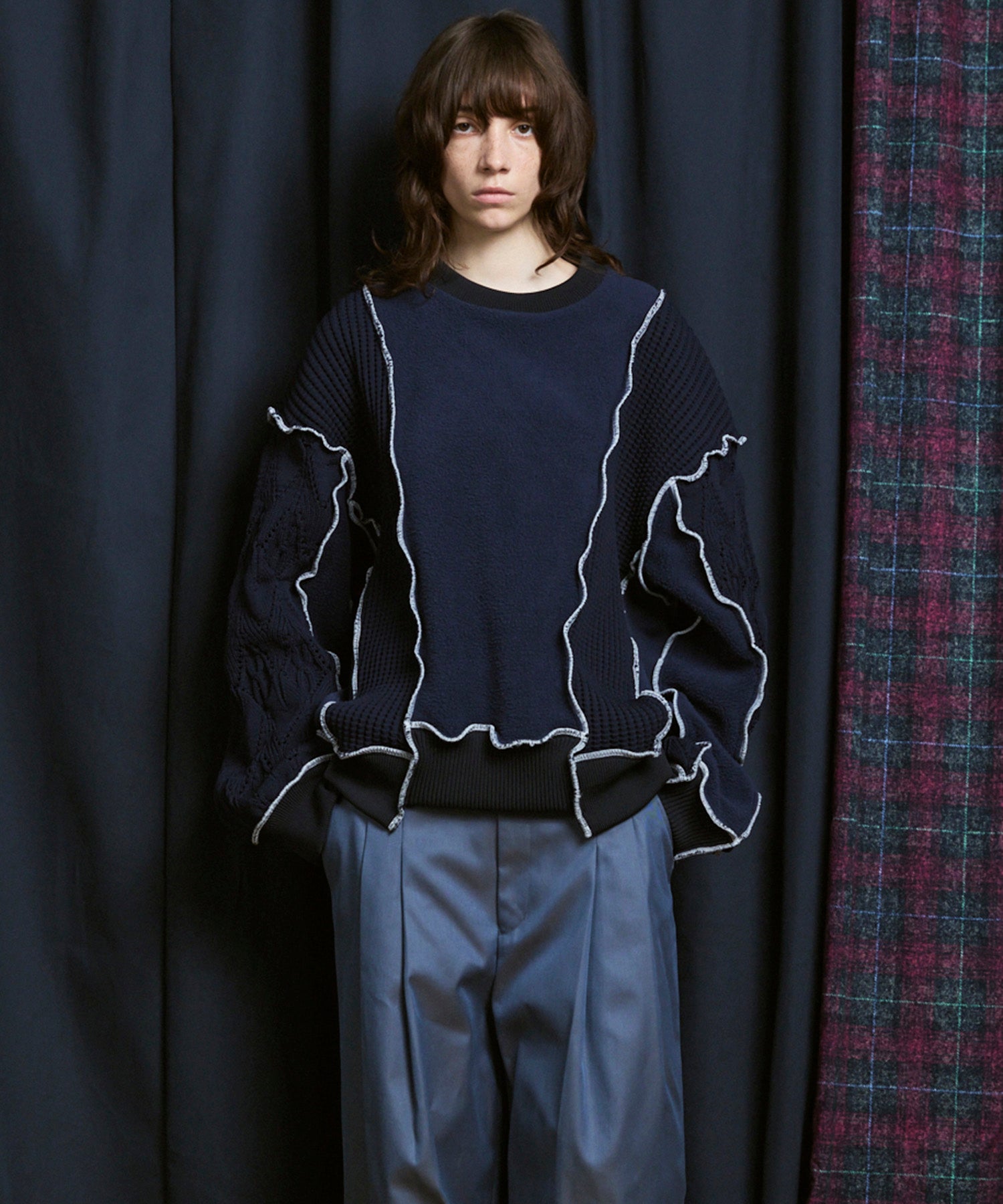 Sweat Docking Mellow Knit