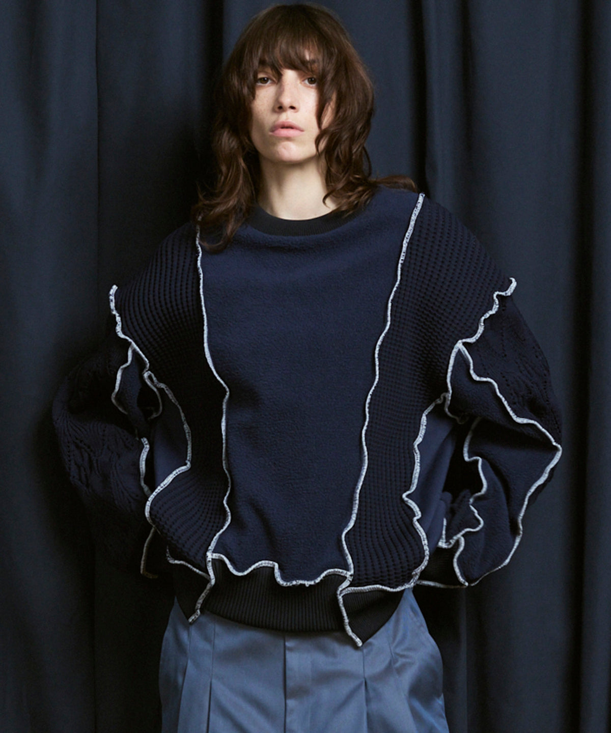 Sweat Docking Mellow Knit