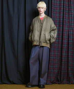 [25AW PRE-ORDER] Prime-Over Vintage Like Nylon MA-1 Bomber Jacket