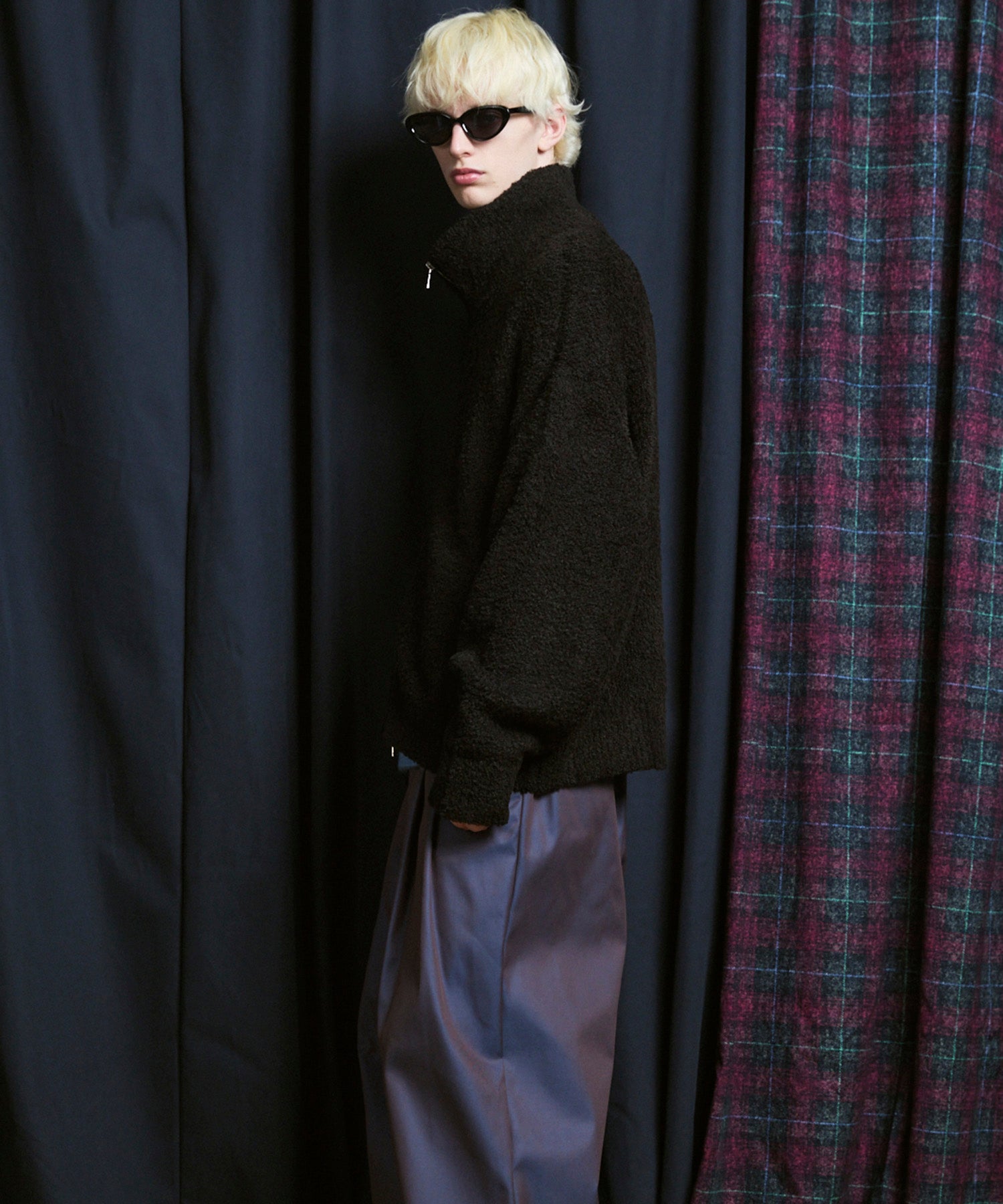 Boa Drivers Knit Blouson