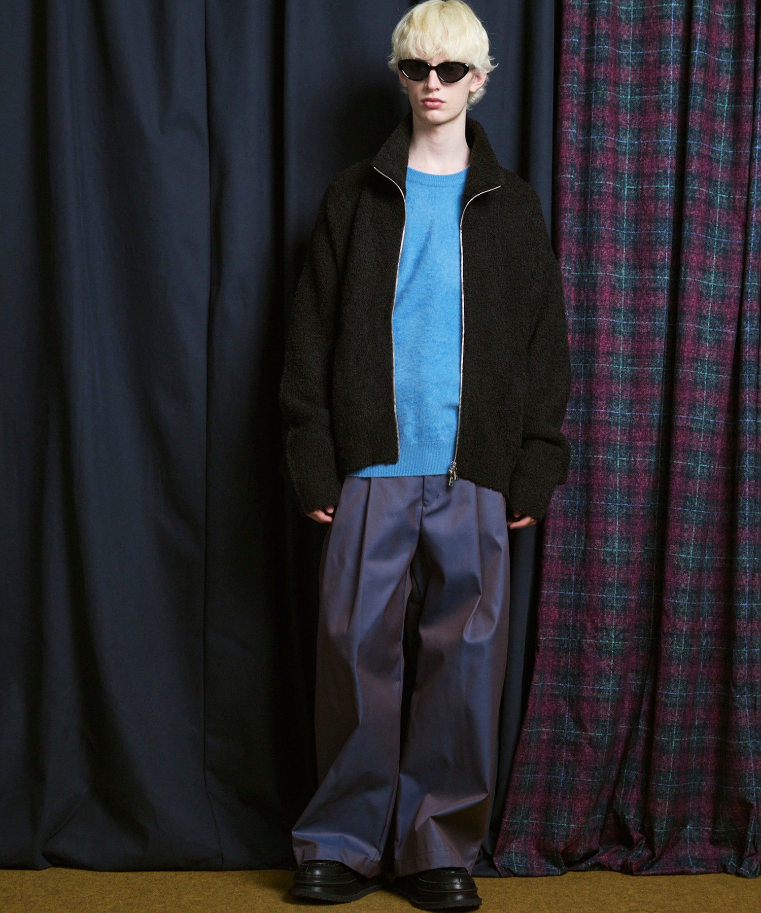 Boa Drivers Knit Blouson