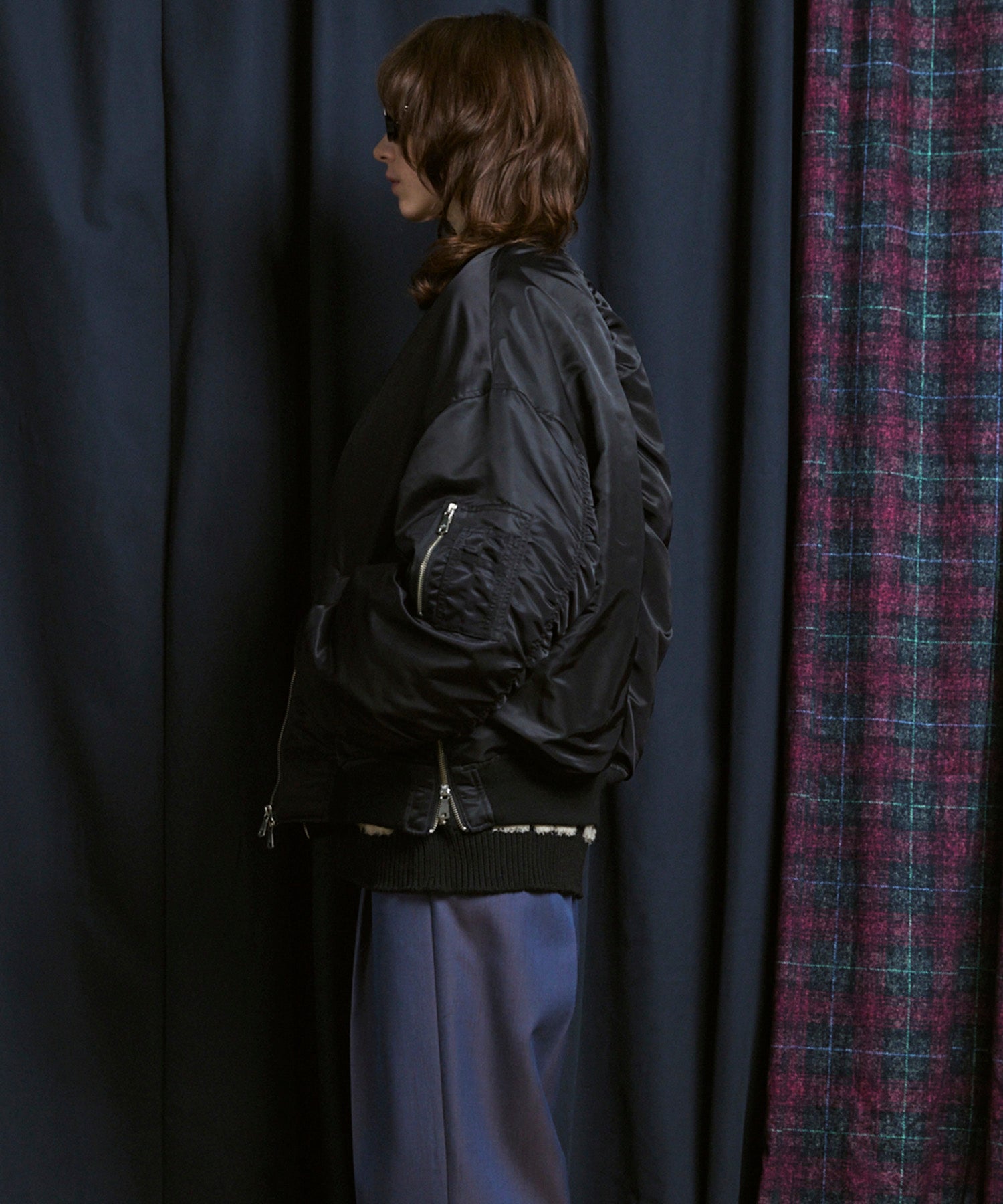 [25AW PRE-ORDER] Prime-Over Nylon MA-1 Bomber Jacket