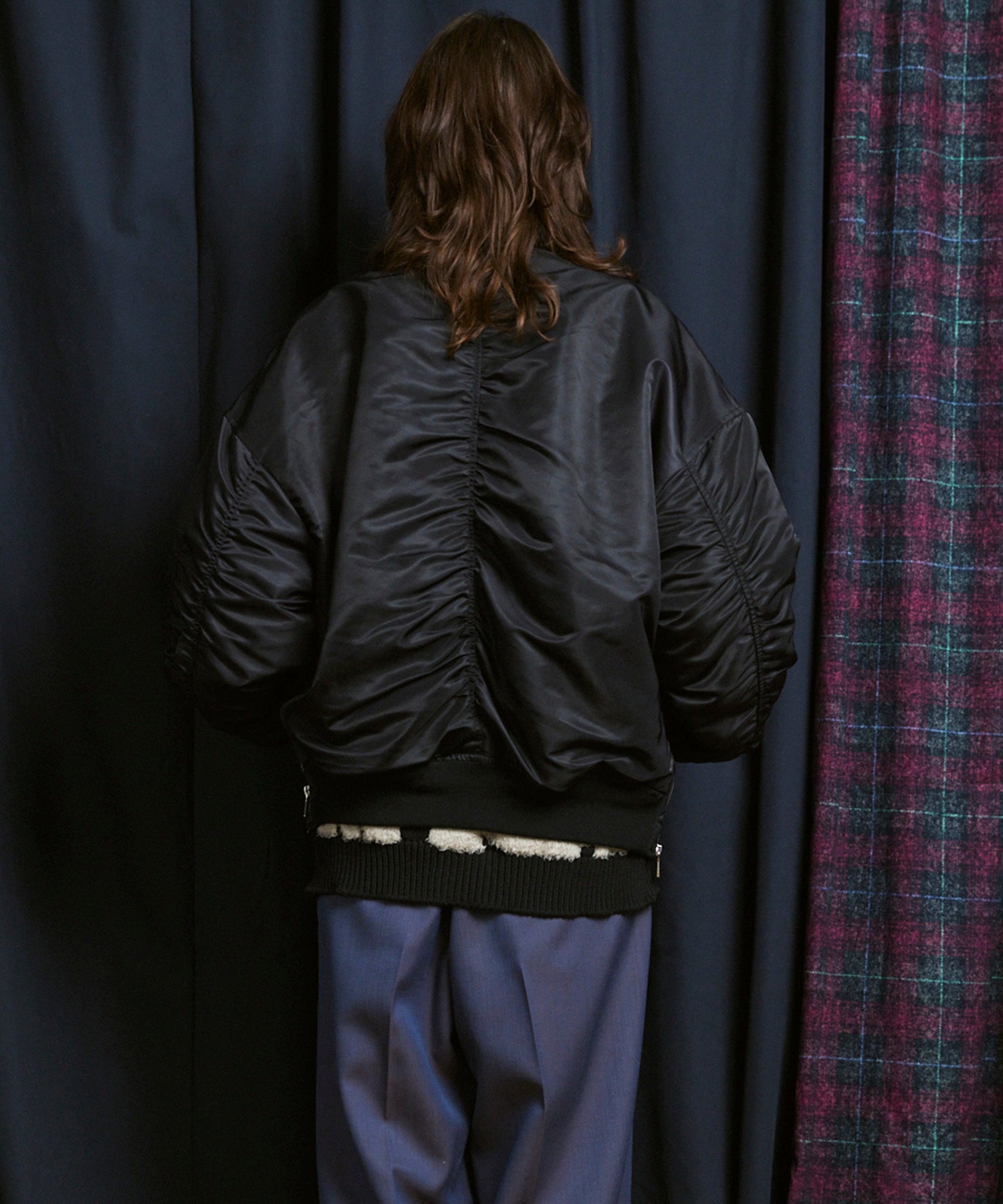 [25AW PRE-ORDER] Prime-Over Nylon MA-1 Bomber Jacket