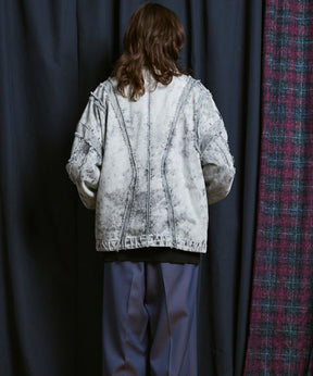 Prime-Over Denim Switching Blouson