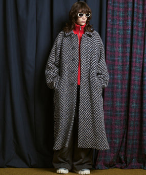 【Italian Dead Stock Fabric】Prime-Over Balmachan Coat