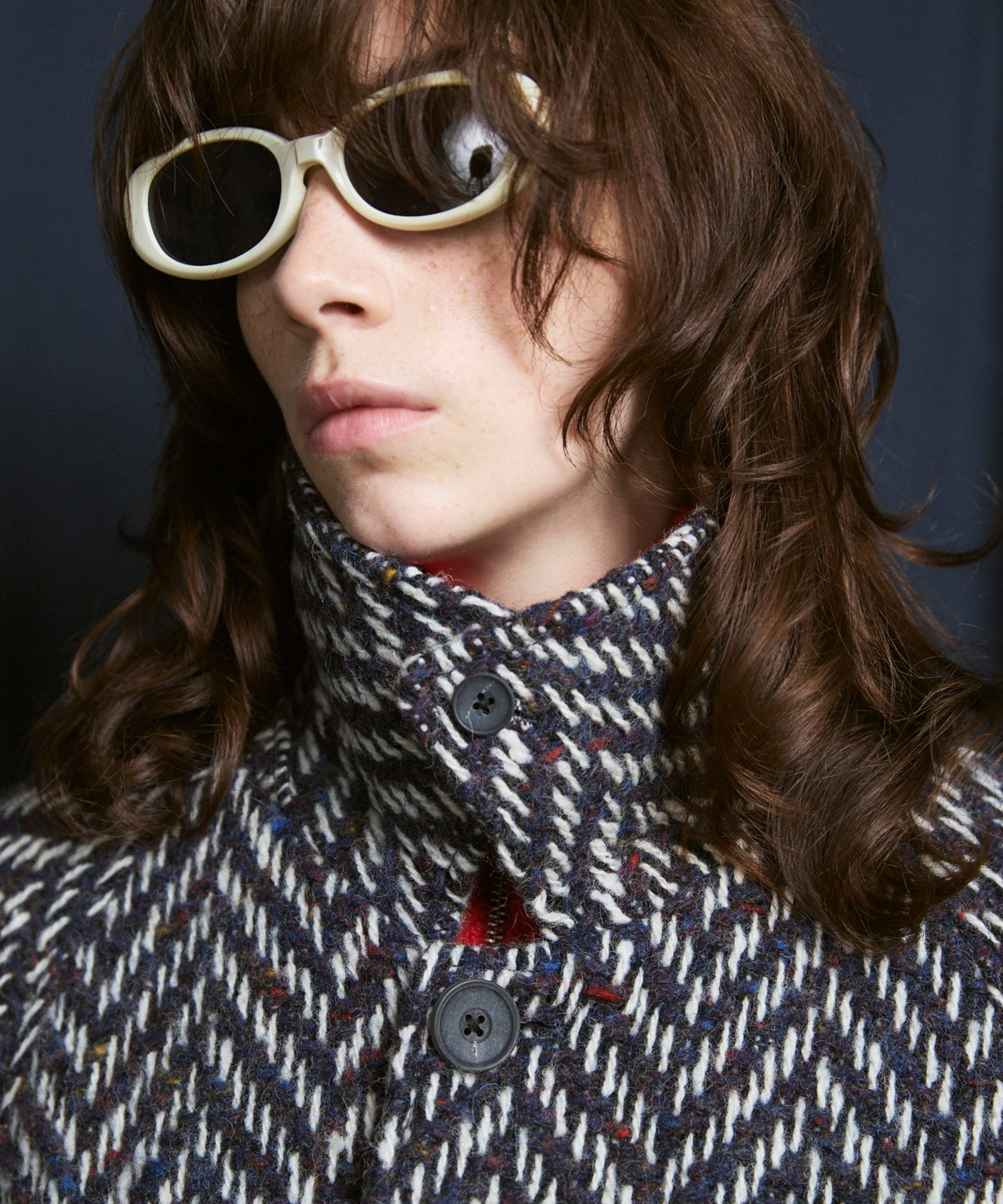 【Italian Dead Stock Fabric】Prime-Over Balmachan Coat