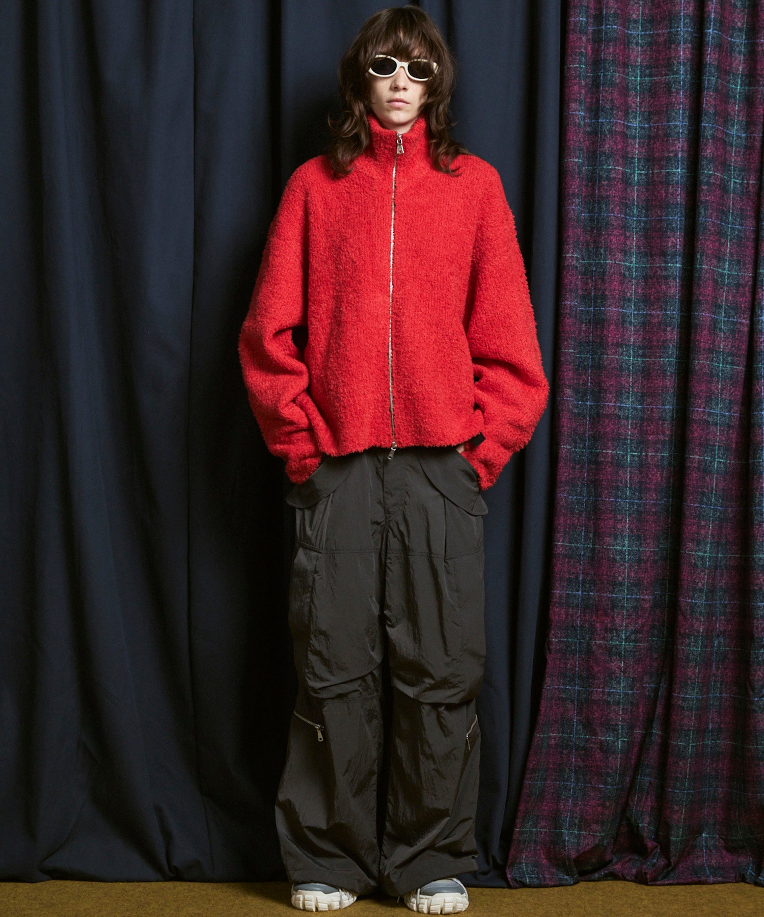 Boa Drivers Knit Blouson