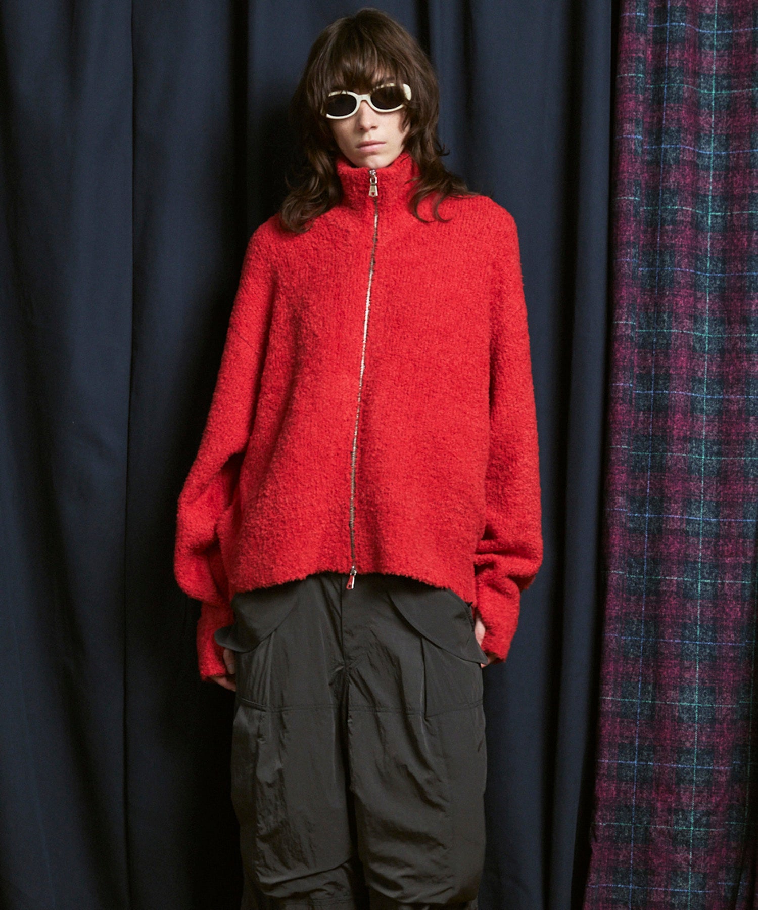 Boa Drivers Knit Blouson