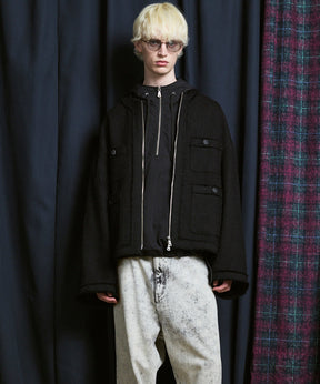 [25AW PRE-ORDER] Collarless Tweed Jacket