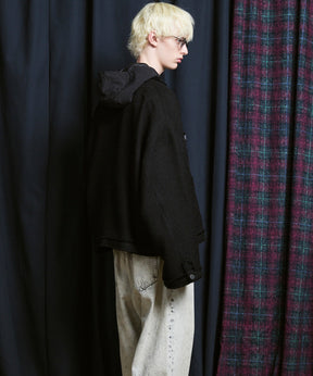 [25AW PRE-ORDER] Collarless Tweed Jacket