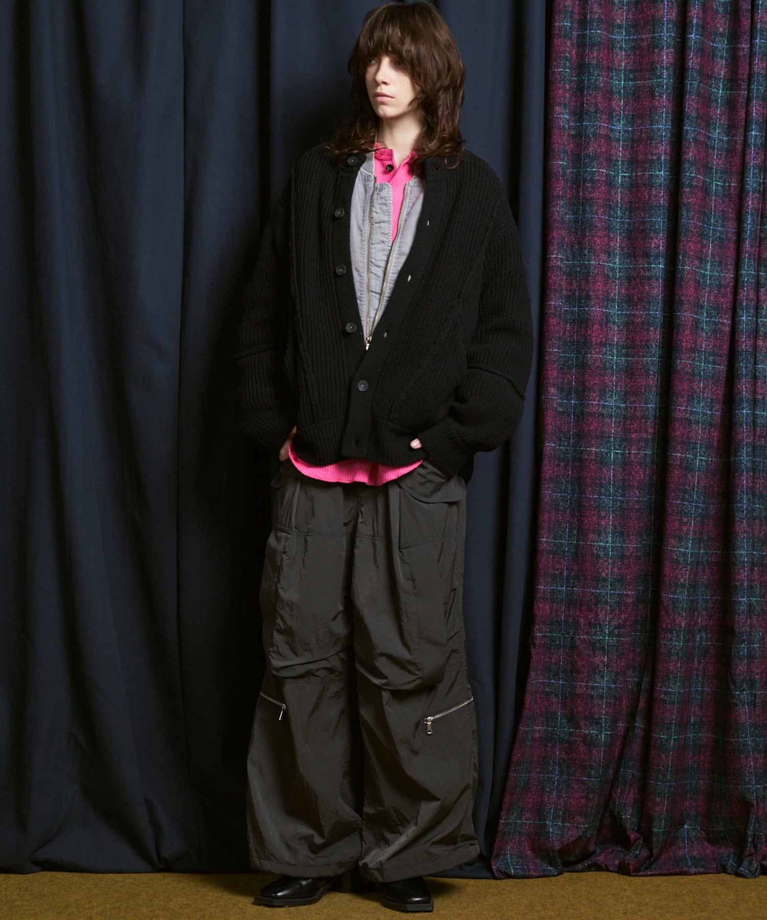 [25AW PRE-ORDER] Prime-Over Vintage Like Nylon MA-1 Bomber Jacket