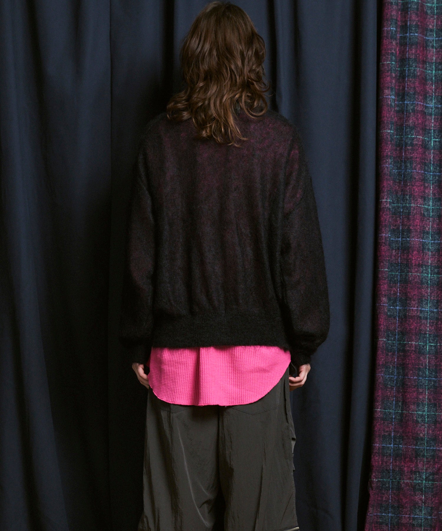 KID MOHAIR Shirt Cardigan