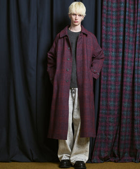 【Italian Dead Stock Fabric】Prime-Over Balmachan Coat