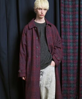 【Italian Dead Stock Fabric】Prime-Over Balmachan Coat
