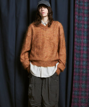KID MOHAIR V-Neck Knit