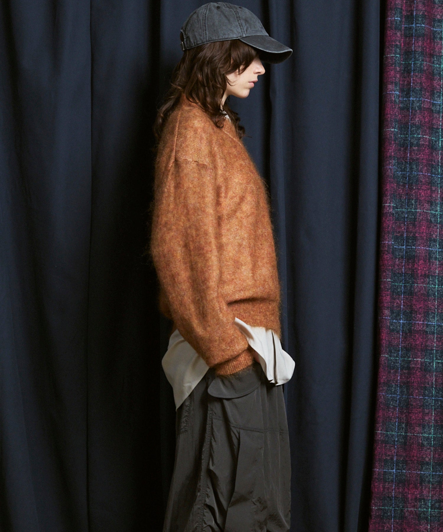 KID MOHAIR V-Neck Knit