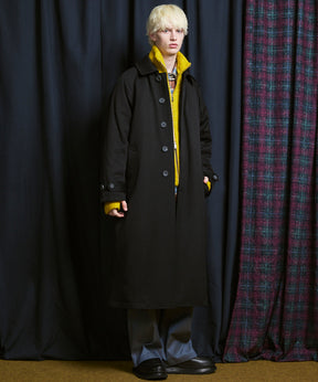 【Italian Dead Stock Fabric】Prime-Over Balmachan Coat