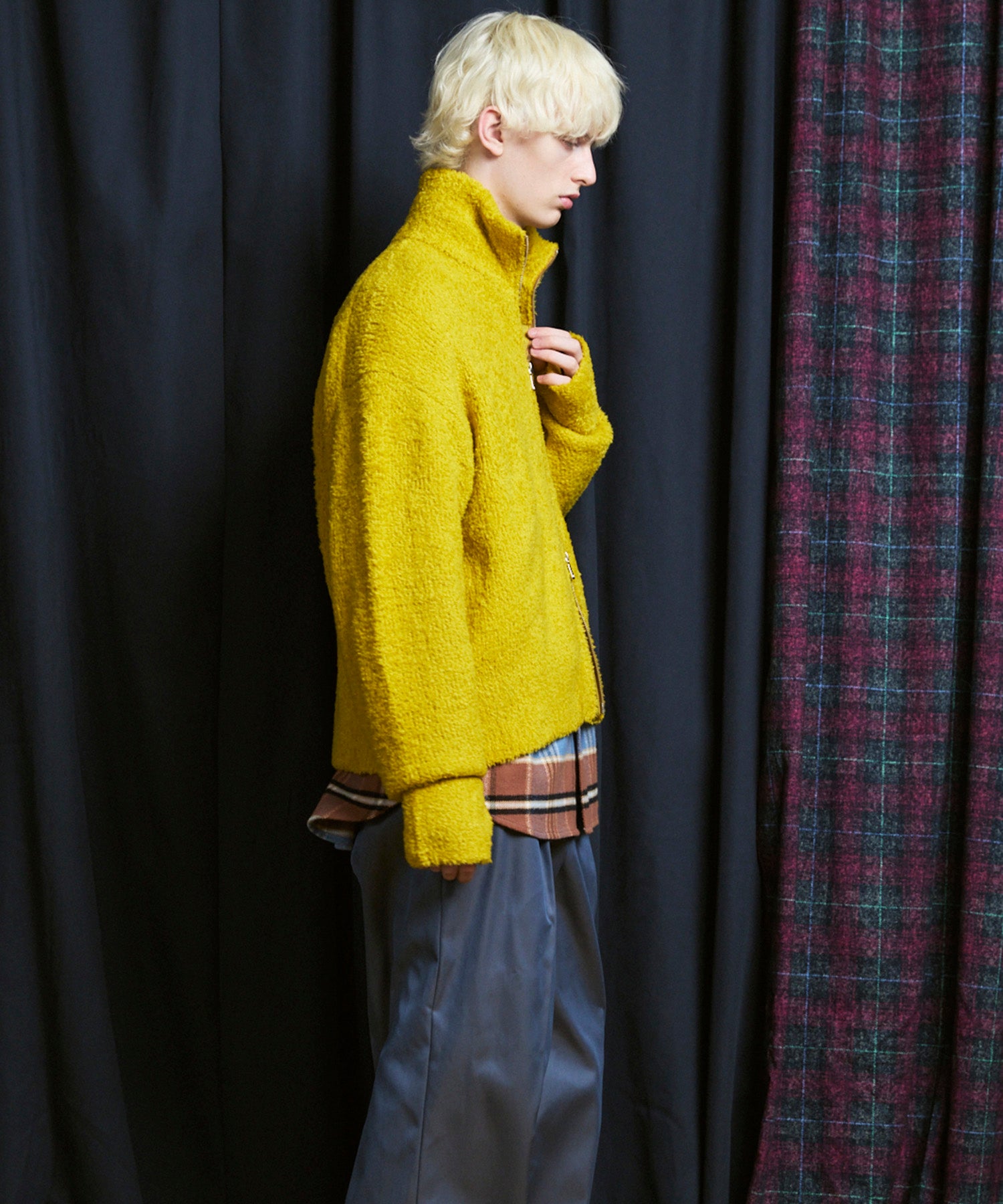 Boa Drivers Knit Blouson