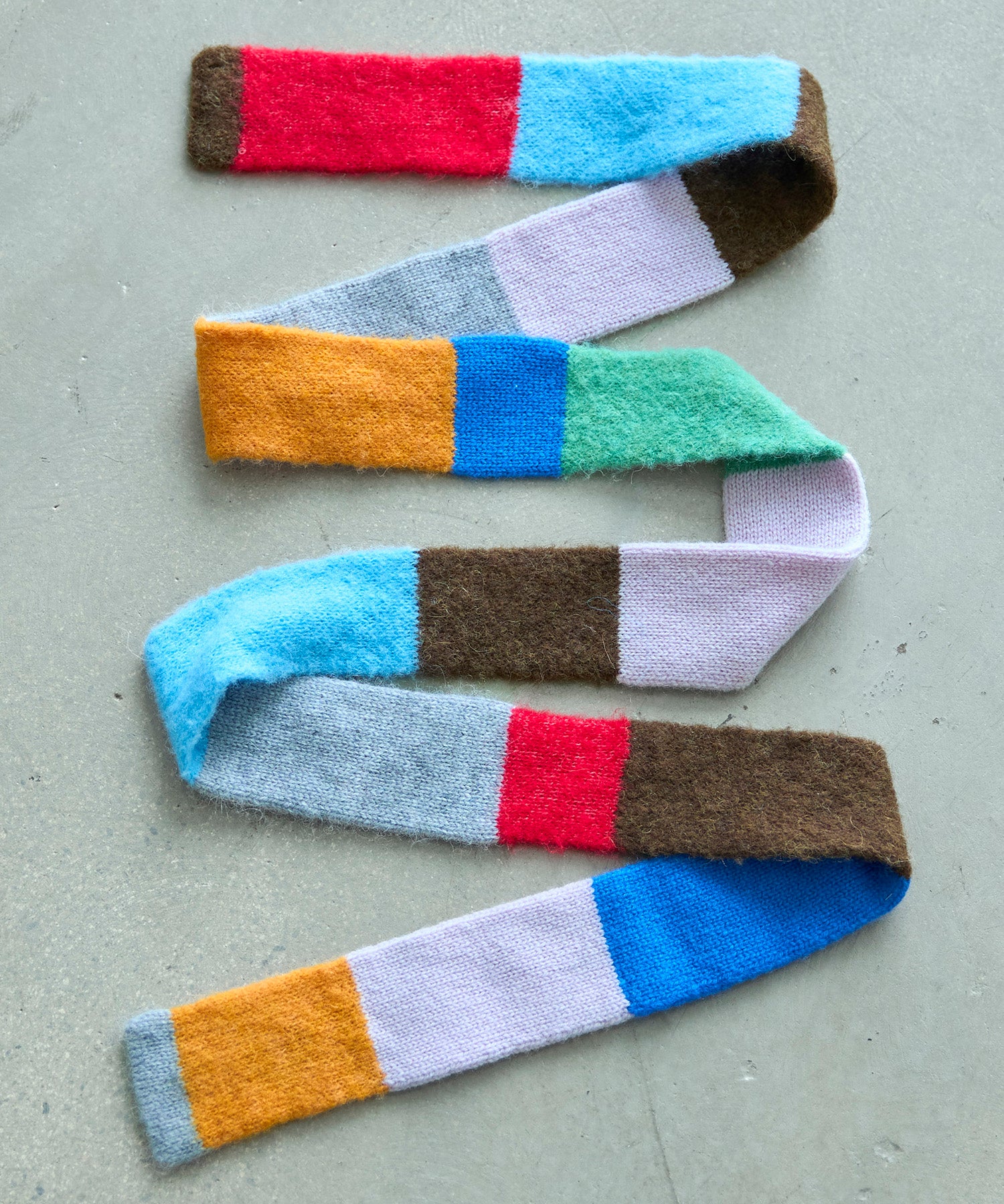 SALE】Color Block Muffler