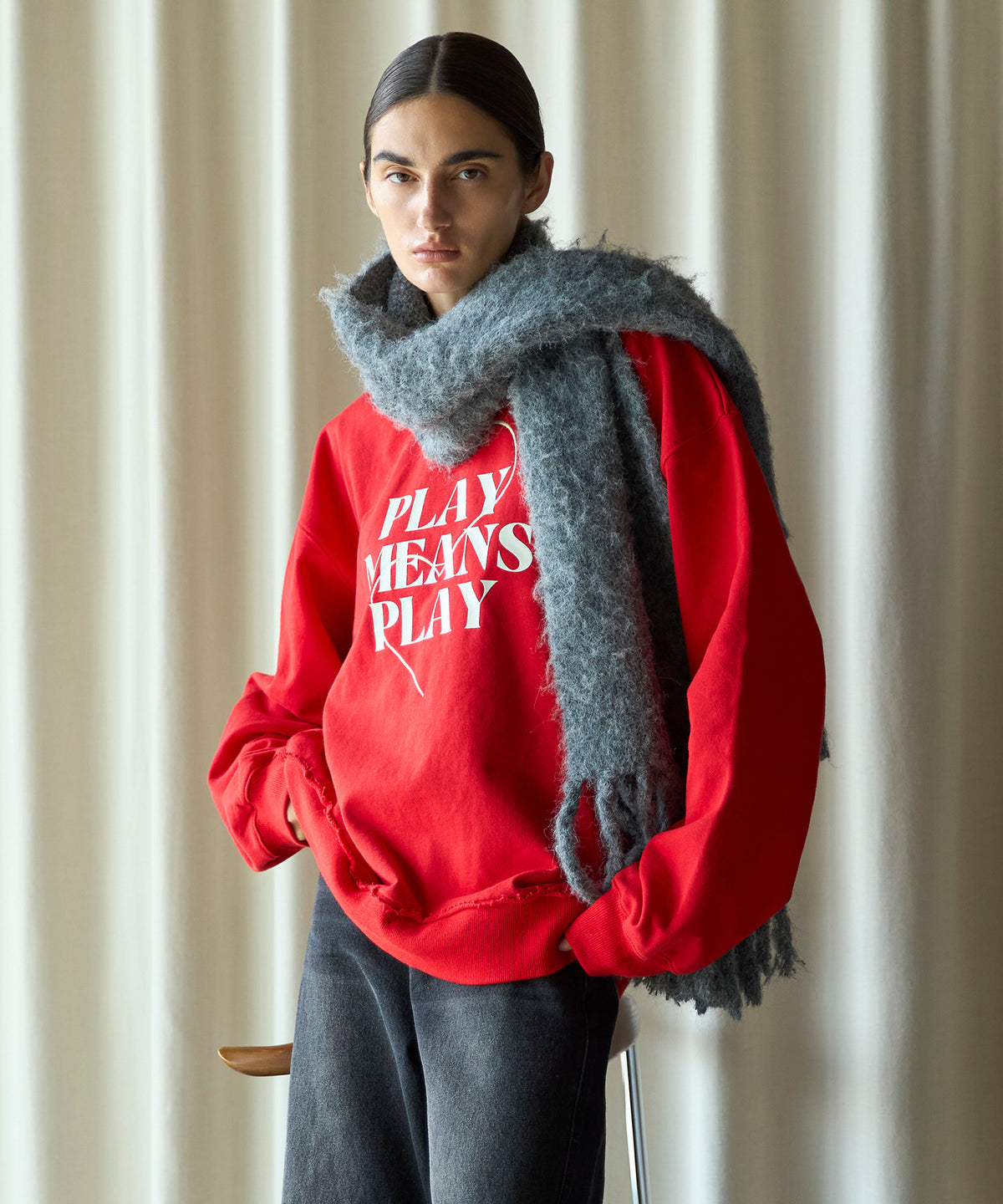 Silicon Print Sweatshirt