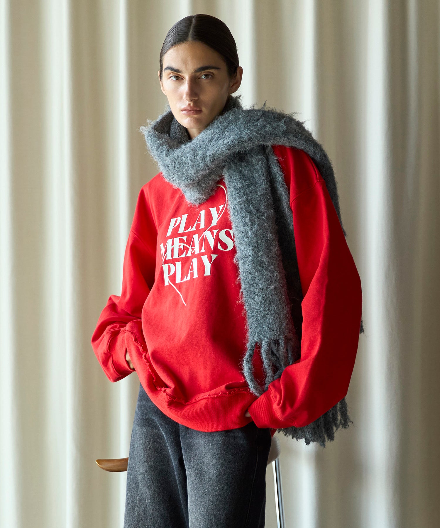 [25AUTUMN PRE-ORDER] Silicon Print Sweatshirt