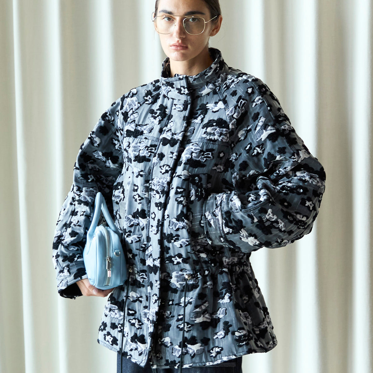SALE】Jacquard Blouson