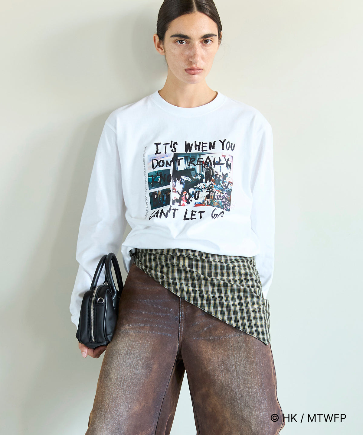 【Meets The World】Collaboration  Photo Print Long Sleeve Tee
