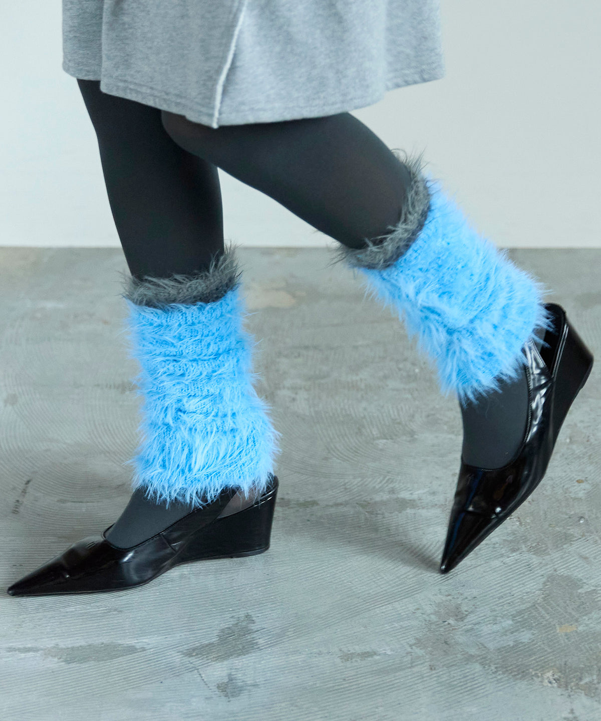 Feather Leg Warmers