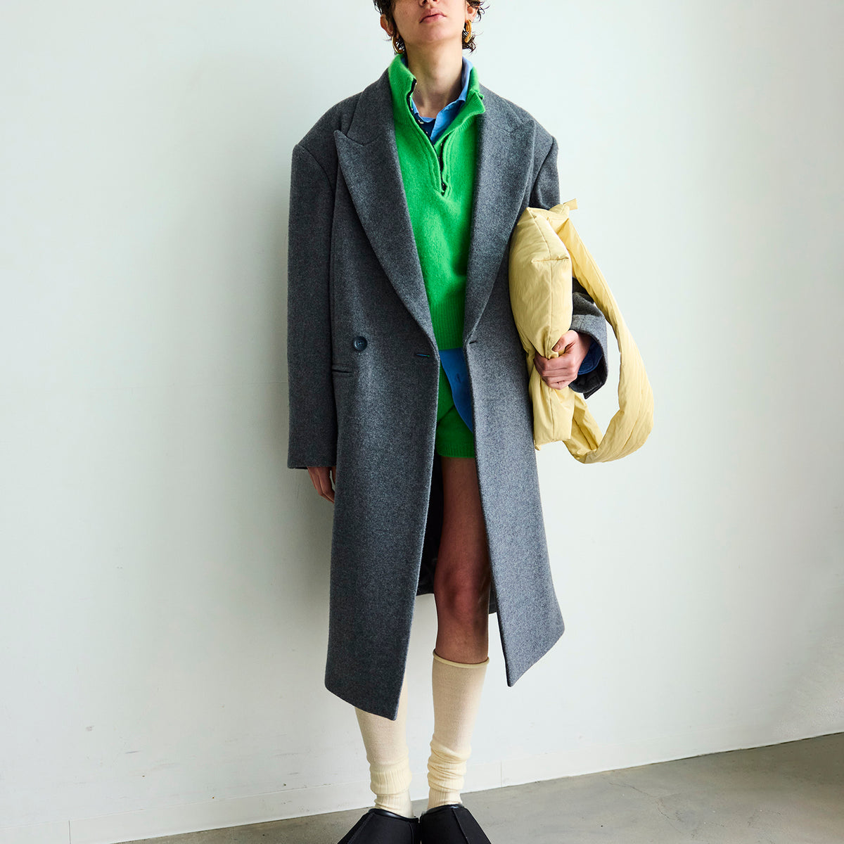 25WINTER PRE-ORDER】Pile Melton Chester Coat