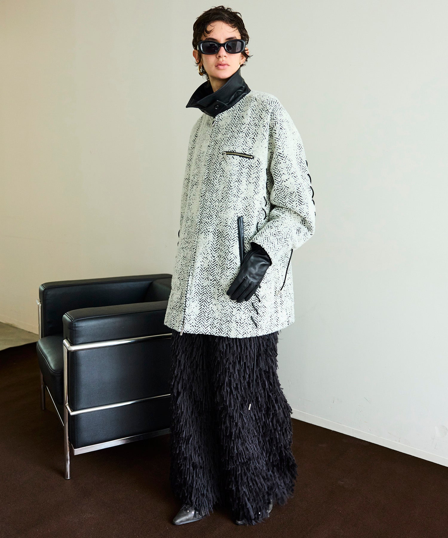 [25autumn preoder] 레이스 위로 A- 라인 코트