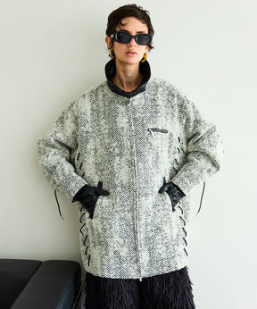 [25autumn preoder] 레이스 위로 A- 라인 코트