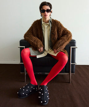 [销售]蓬松的毛茸茸的针织开衫