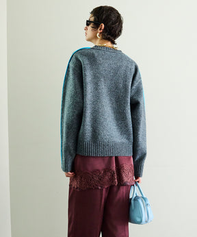 MOVE FORWARD logo knit