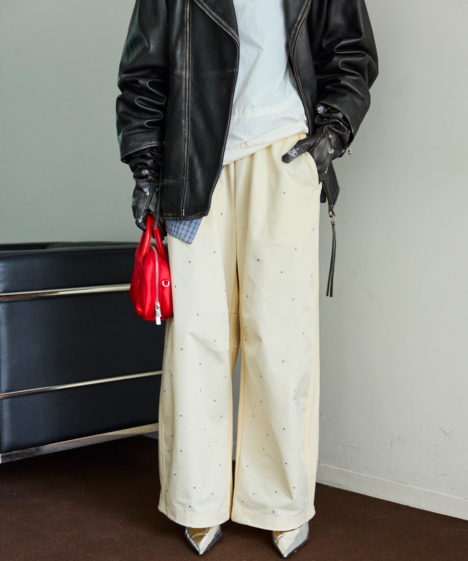 Docking Rhinestone Easy Pants