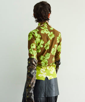 Gradient Turtle Flower Top