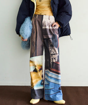 【25WINTER 2nd PRE-ORDER】Cityscape Photo Collage Pants