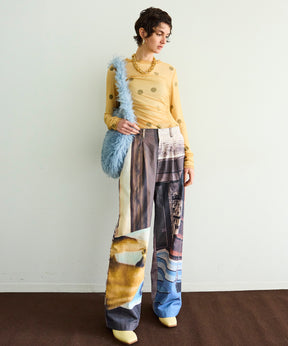 【25WINTER 2nd PRE-ORDER】Cityscape Photo Collage Pants