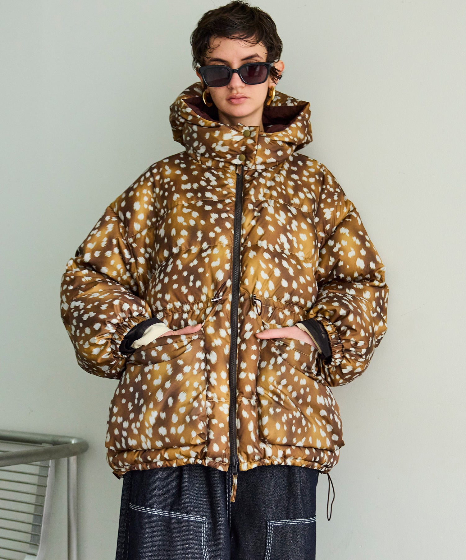 【25WINTER 2nd PRE-ORDER】Reversible Printed Down Coat