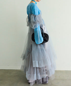 【25WINTER 2nd PRE-ORDER】2-way Tulle Volume Camisole dress