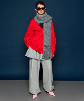 【SALE】V-neck Cocoon Sleeve Tops