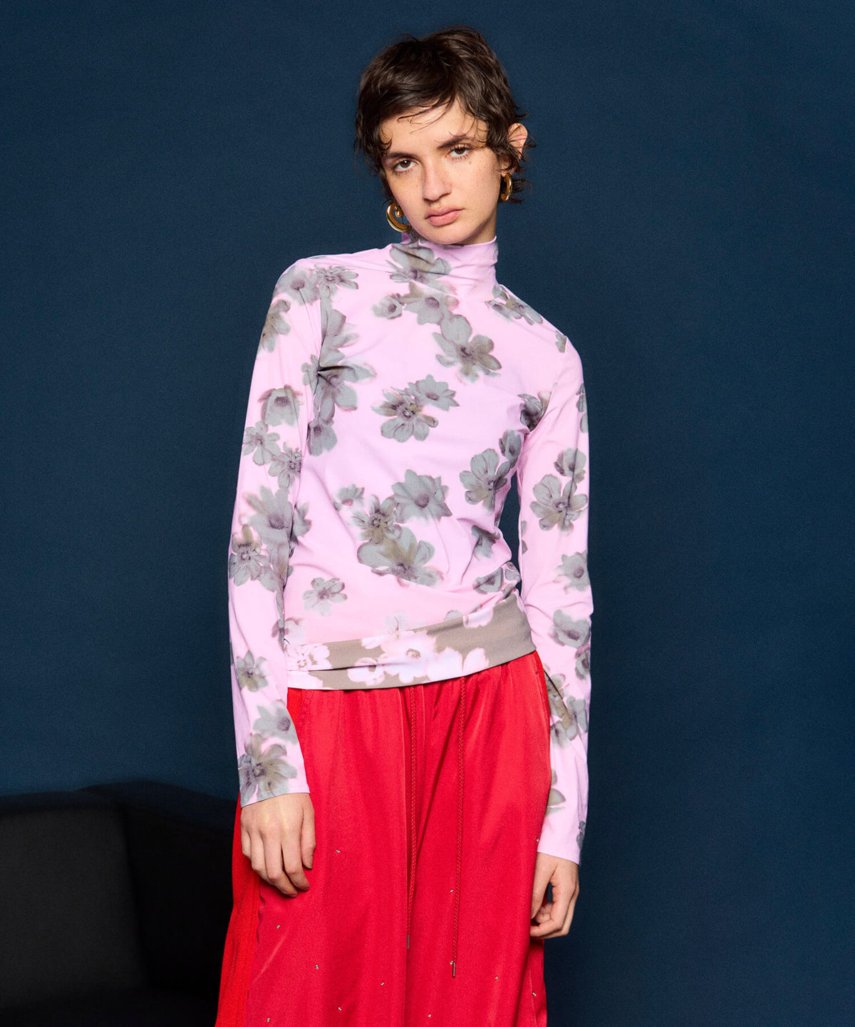 【25WINTER 2nd PRE-ORDER】Gradient Turtle Flower Top